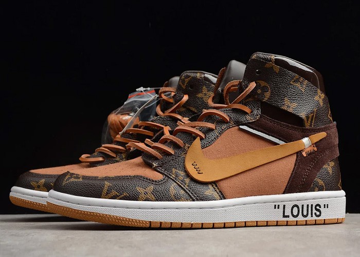 air jordan 1 high "off-L**is l***v" - 554724 555